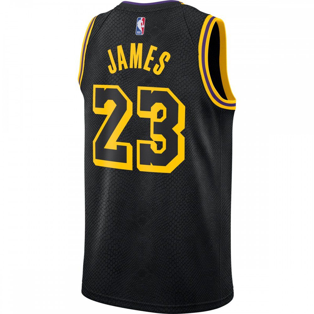 LeBron James Los Angeles Lakers City Edition Swingman Jersey - Black-Pro Kit Vault | Brand New 26/27 Sports Jerseys